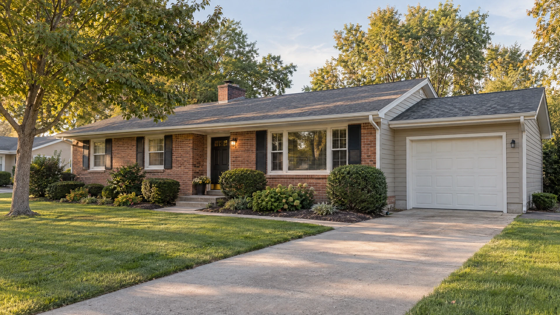 A well-kept middle-market single-story ranch home